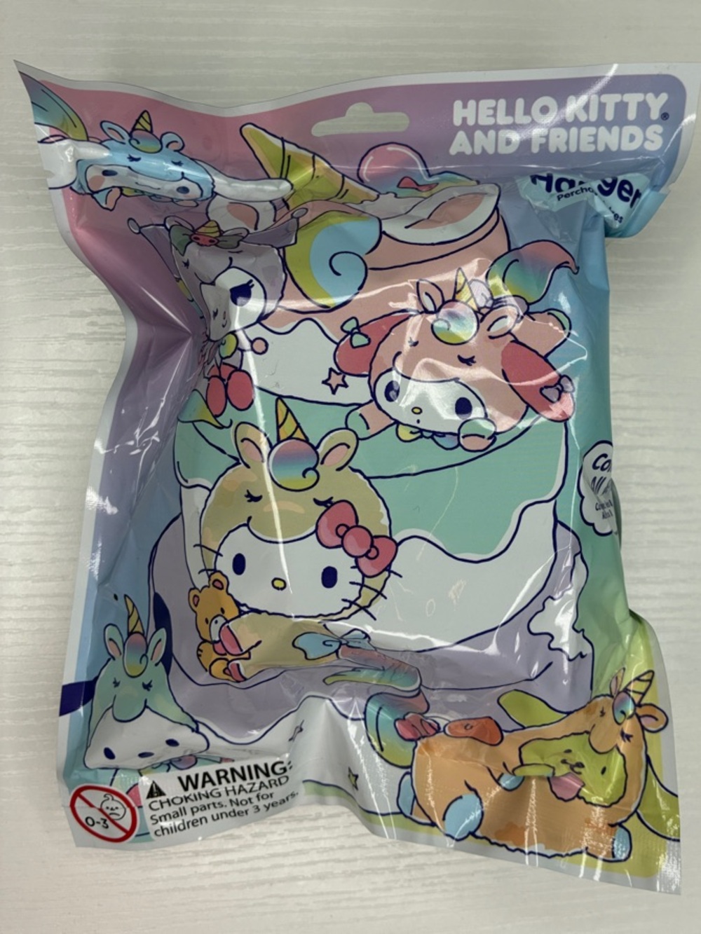 Hello Kitty Pastel Unicorn Blind Bag - Pink Blue Green Purple